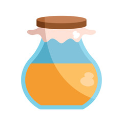 honey jar illustration