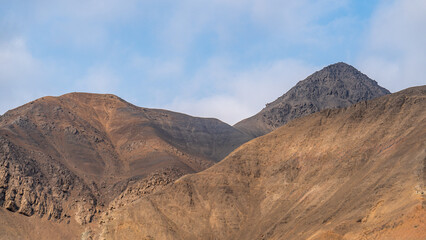 mountain landscape with sky