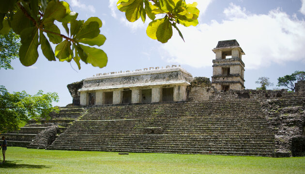 Mayan Ruins at Palenque Mexico