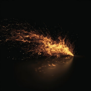 Arcane Magic Fireballs and Swirls 4k