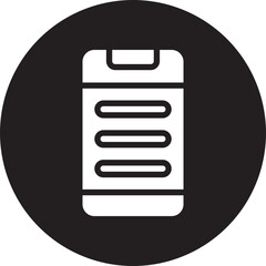 washboard glyph icon