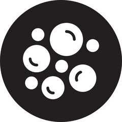 bubbles glyph icon