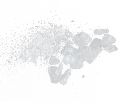 Ice Cubes explosion flying, crystal clear ice wave floating, fall down in air. Ice Brick crack cube is frozen water healthy thirsty. Black background Isolated high speed shutter, freeze stop motion