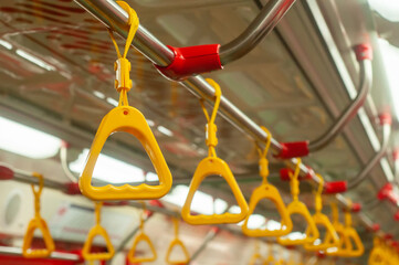 handrail aids on public transportation