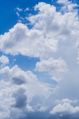 blue sky with clouds