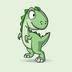 cartoon dinosaur