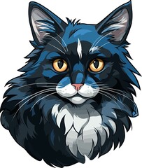 illustration of a cat