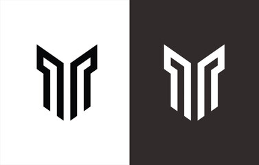 SIMPLE AND ATTRACTIVE LETTER "M" MONOGRAM LOGO