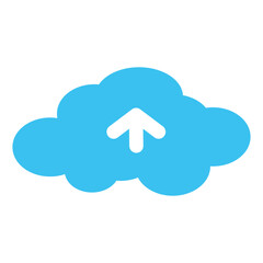 cloud computing concept illustration, cloud