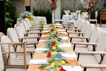wedding table setting