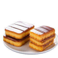 stack of pancakes Delightful sweet cookies & biscuits HD PNG image on transparent background