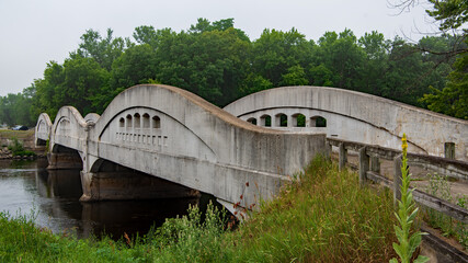 Mottville Bridge in Mottville, St. Joseph County, Michigan
