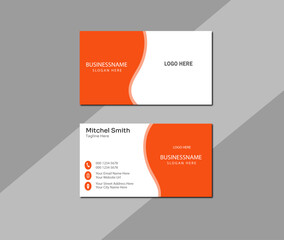 Modern design template. Modern business card design. Professional Business card design and modern visiting card. Creative business card design.