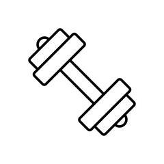 Dumbbell icon vector design templates simple and modern