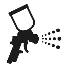 sparygun icon illustration