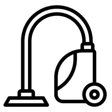 recommend clip art: Vacuum Cleaner outline icon