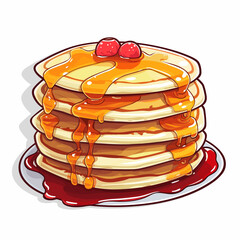 stack of pancakes