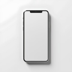 Generative AI photo of smartphone mockup template