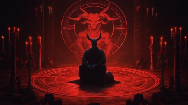 demon call pentagram