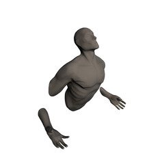 3d render of a person