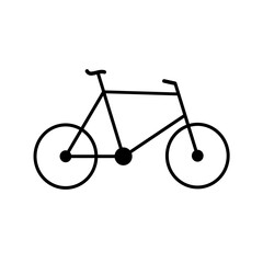 bicycle icon vector