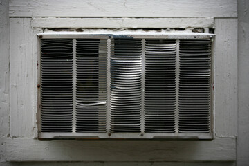 Beat-Up Air Conditioner