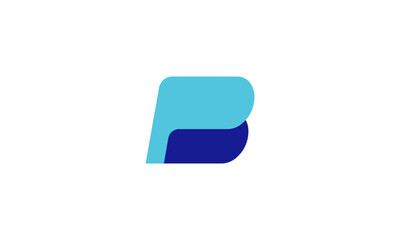 Creative and Minimalist Letter BP PB Logo Design , PB BP Monogram