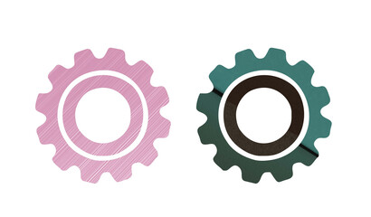 Setting icon symbol with texture