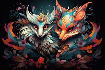 Animal Fusions  essence of creative imagination by combining different animals into captivating hybrid creatures. Generated with AI