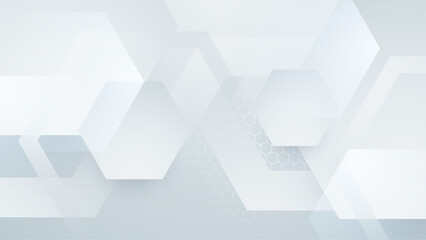 vector background with white and grey different shapes