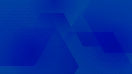 vector background with blue different shapes