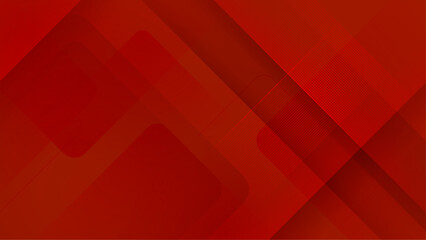 vector background with red different shapes