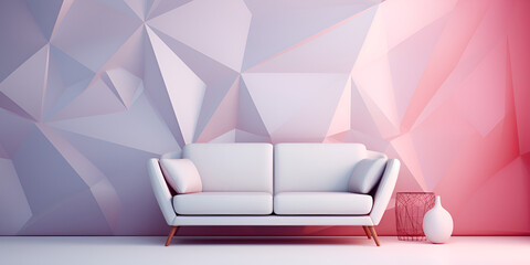 GNRC DIGITAL Pink Color Mirror Texture Decorative Pattern Wallpaper Vinyl for Wall, Office, Bedroom, Drying Room, Living Room, Children Room