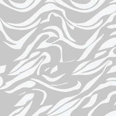 Light gray seamless nature patterned background vector