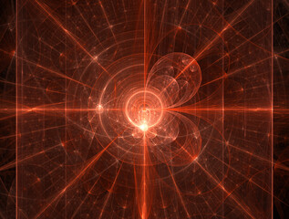 Imaginatory fractal abstract background Image