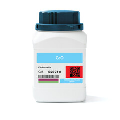 CaO - Calcium Oxide (Quicklime).