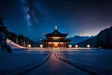 Fotobehang Peking view of the temple of heaven