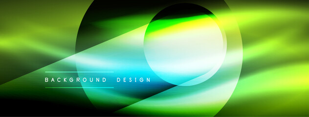 Neon light glowing line vectors: vibrant colors, sleek lines. Captivating design style inspired by neon signs. Electric energy for websites, ads, and more