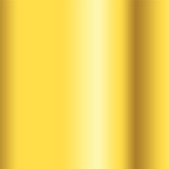 Gold gradient background vector icon texture metallic. Golden background vector illustration.
