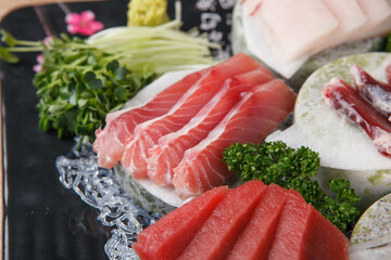 raw fish fresh sashimi