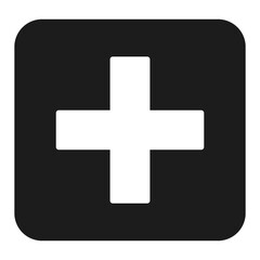 Obraz premium health square icon illustration