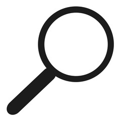 magnifying glass icon illustration
