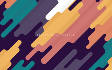 Abstract dynamic background colorful diagonal geometric shape