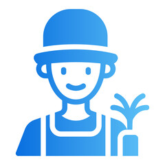 farmers gradient icon