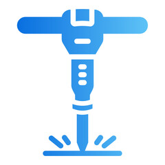 jackhammer gradient icon
