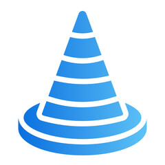 cone gradient icon