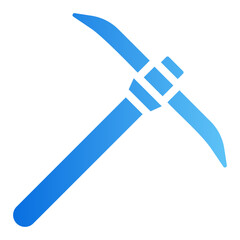 pickaxe gradient icon