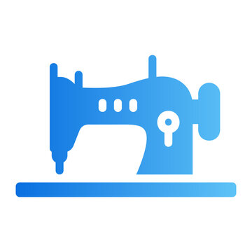 Sewing Machine Gradient Icon