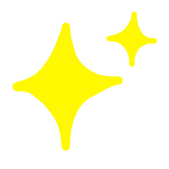 star hand drawn  decoration element on white background