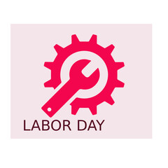 Labor day key to success concept